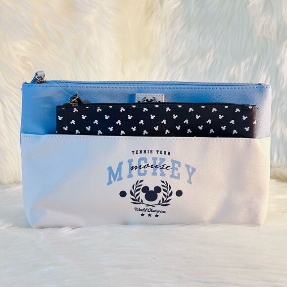 Disney Mickey Mouse 2-in-1 Cosmetic Pouch - Picture 1 of 7